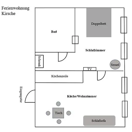 公寓 An Der Blasiikirche - Altstadt 奎德林堡